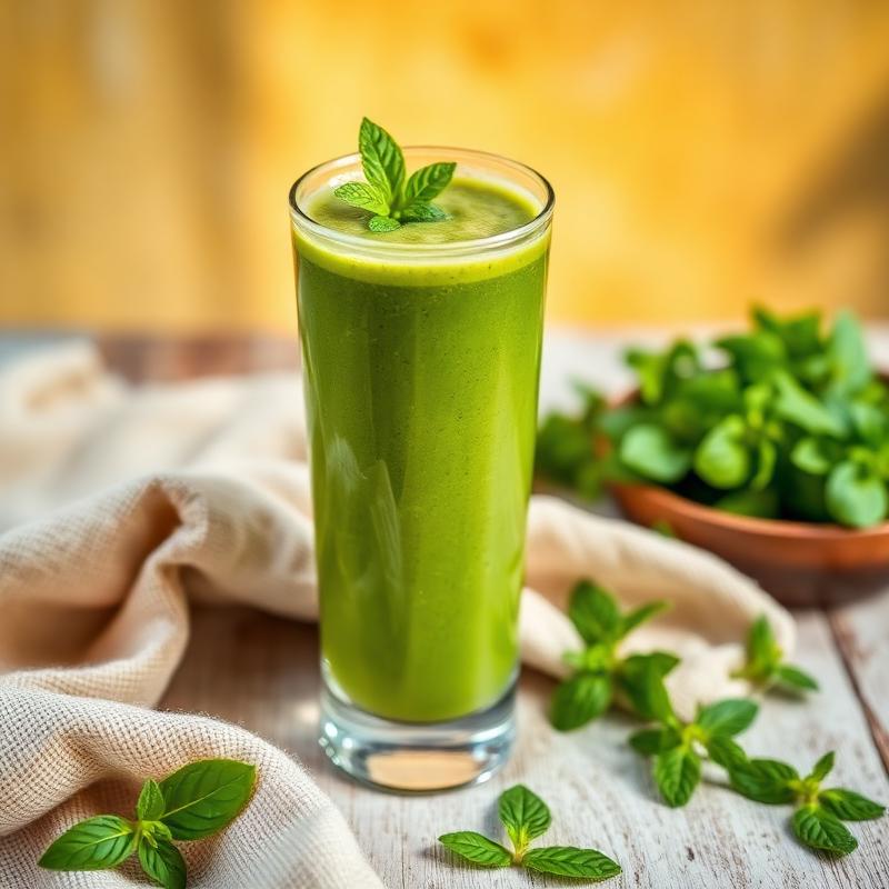 Mango Spinach Green Smoothie — Tastes like mango, quietly full of greens, a drinks · smoothie recipe from Pamela Herrera's Sunshine Kitchen
