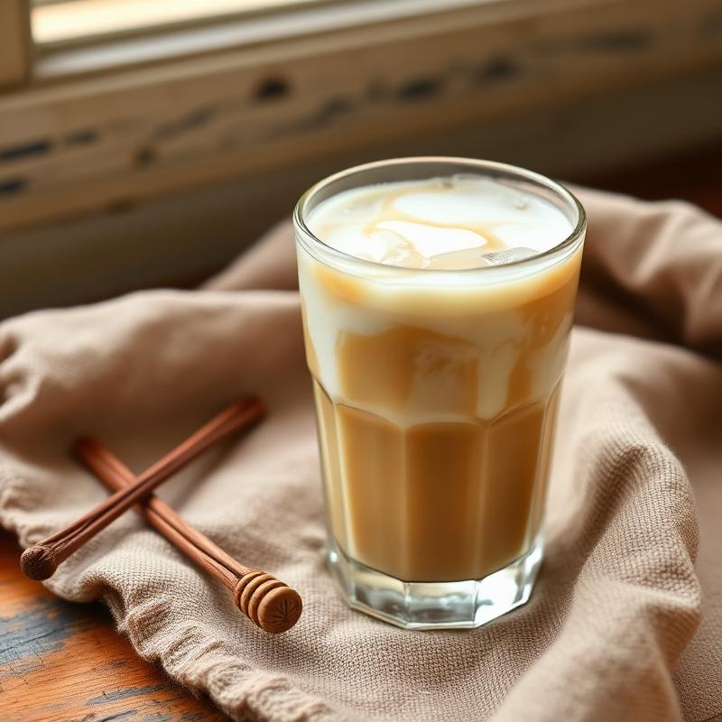 Iced Vanilla Honey Latte — The quiet morning cup, made at the kitchen counter for pennies, a drinks · coffee recipe from Pamela Herrera's Sunshine Kitchen