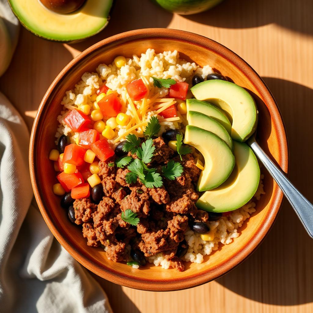 Taco Tuesday Beef Bowls