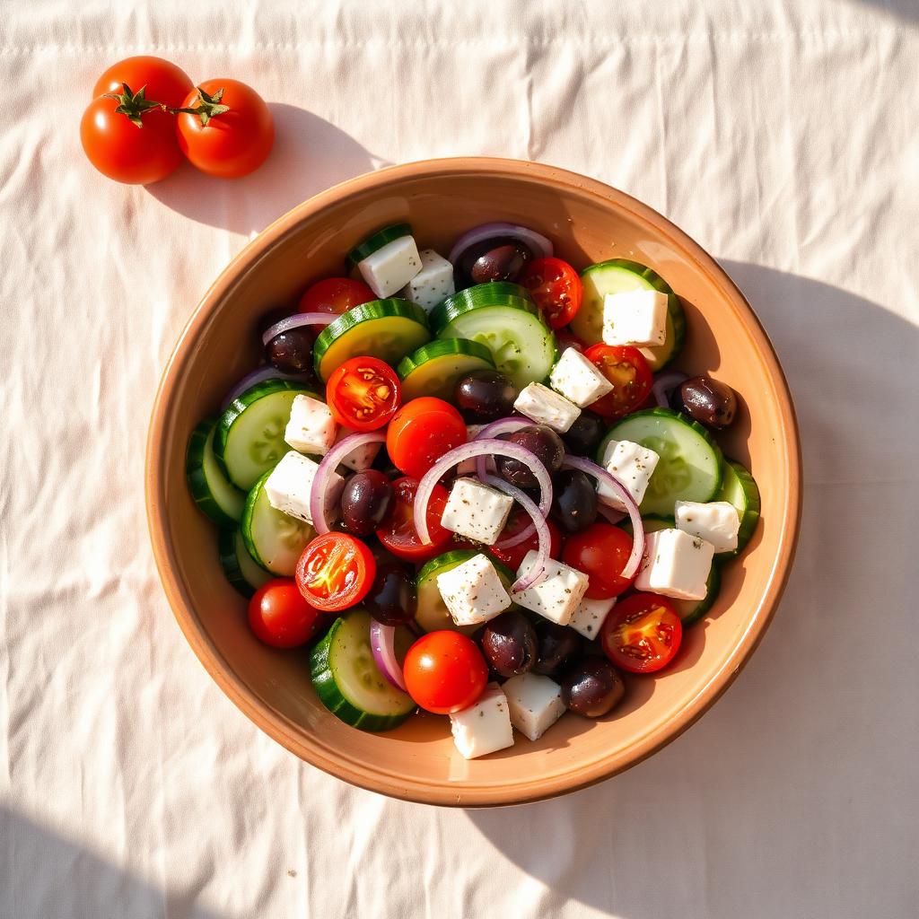 Greek Cucumber Salad