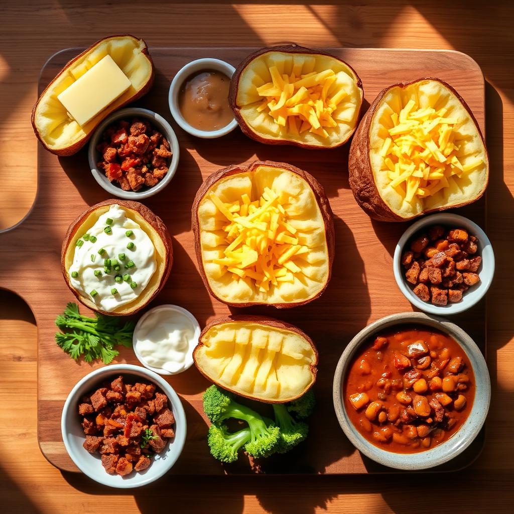 Baked Potato Bar Night