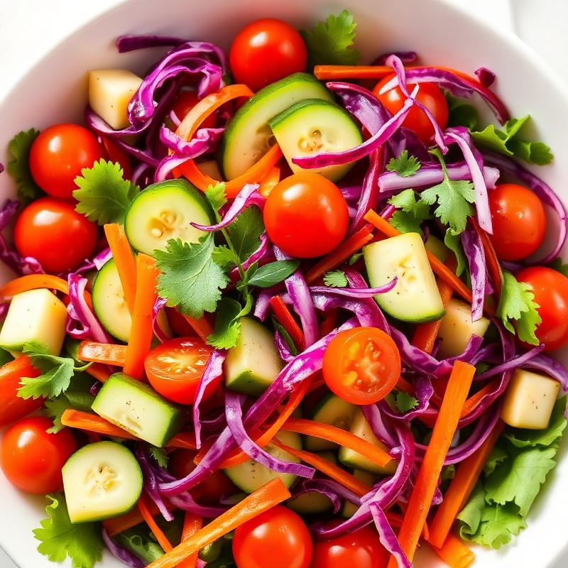 Rainbow Crunch Salad