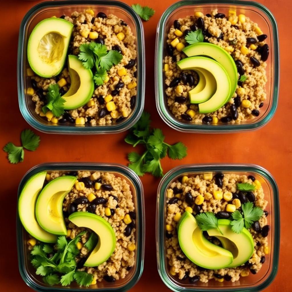 Southwest Turkey Quinoa Bowls